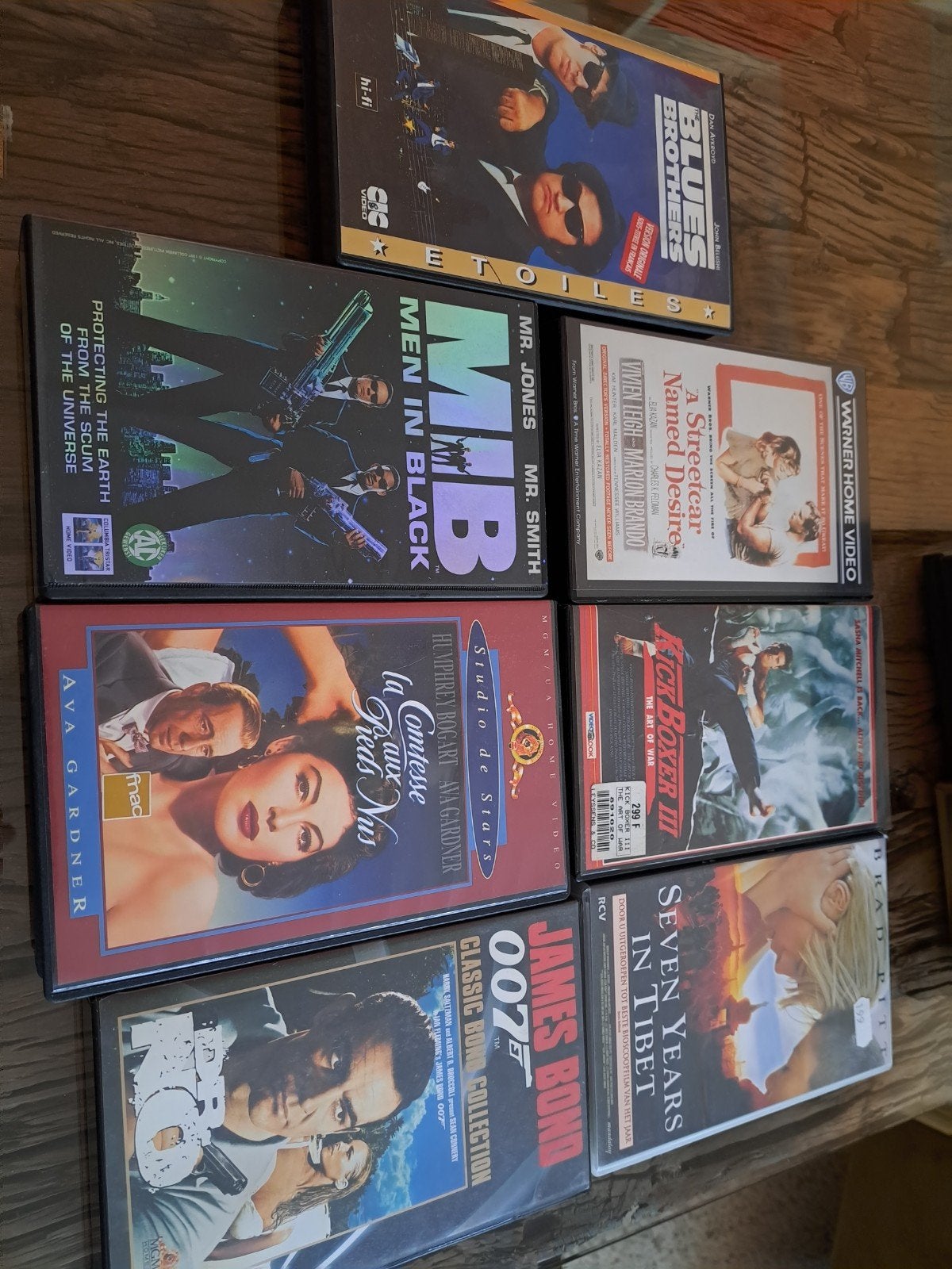 lot de film en VHS, Enlèvement, VHS