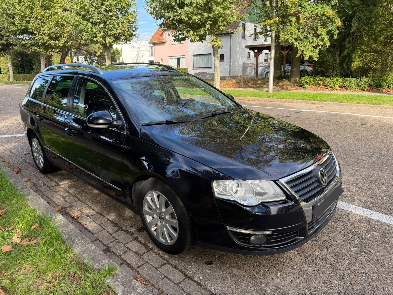 VW Passat 2.0 diesel Euro 5, Autos, Cuir, Euro 5, Achat, Noir