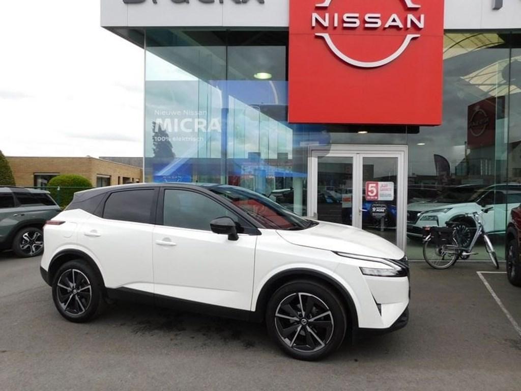 Nissan Qashqai 1.3 Mild-Hybrid Tekna  72000 KM   6 JAAR WAA, Achat, Entreprise, Boîte manuelle, Noir