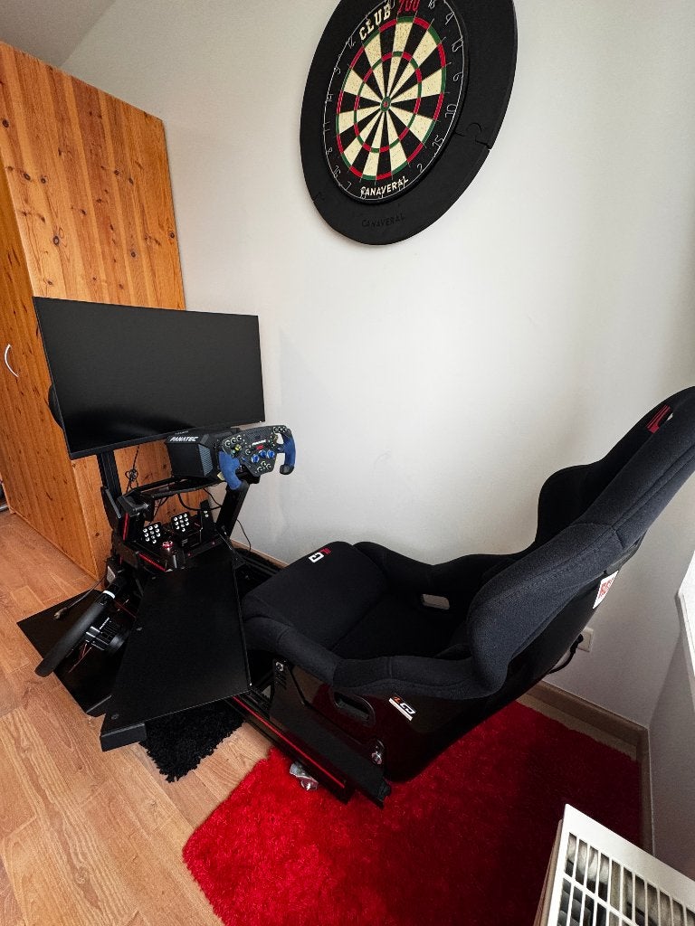 Sim race setup, Ophalen, Zo goed als nieuw, Fanatec