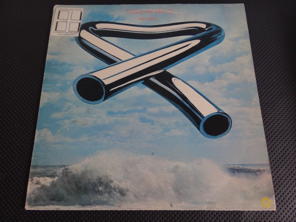 Lp Mike Oldfield "Tubular Bells" Quadraphonic Rare édition ., CD & DVD, Rock progressif, Utilisé, LP, 12 pouces