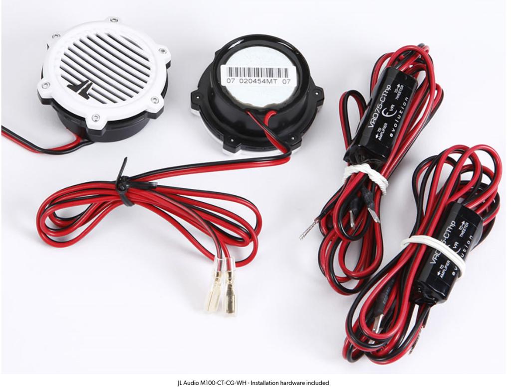 JL Audio M100-CT-CG-WH  marine tweeters, Enlèvement ou Envoi, Neuf, Autres types