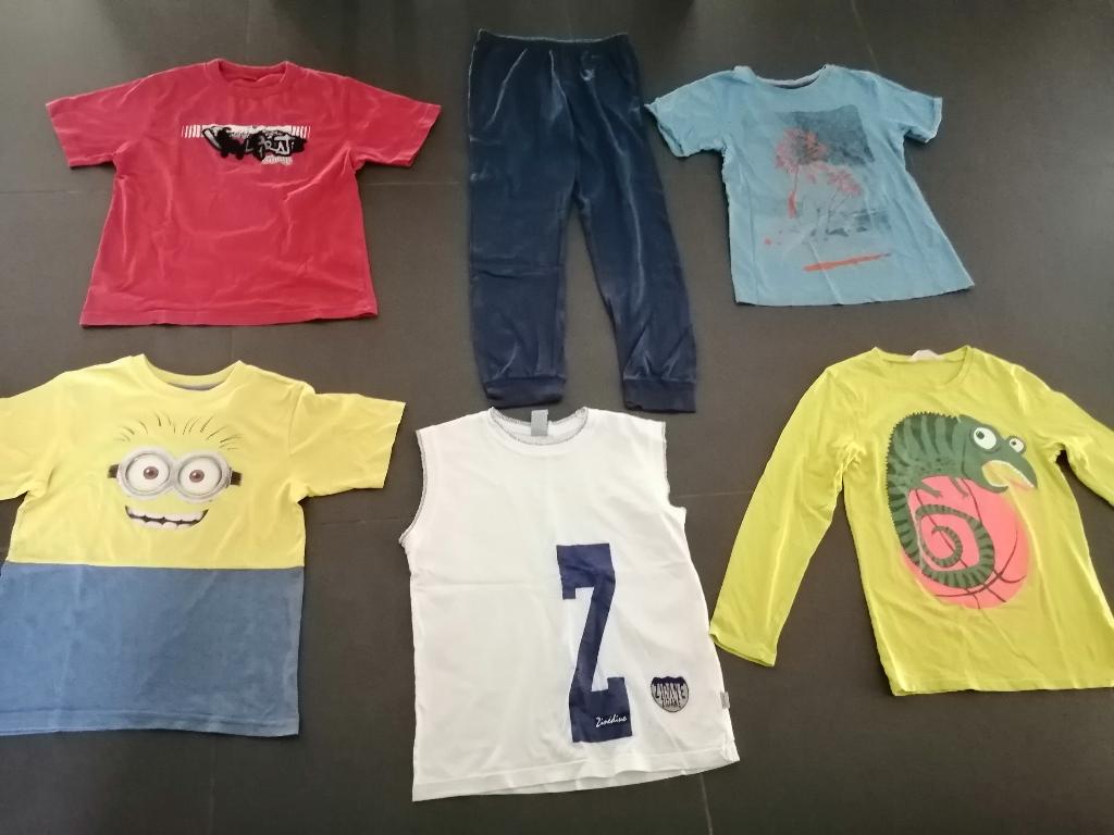 T-shirts jongens 10 jaar, Kinderen en Baby's, Kinderkleding | Maat 140, Ophalen of Verzenden, Zo goed als nieuw, Jongen, Shirt of Longsleeve