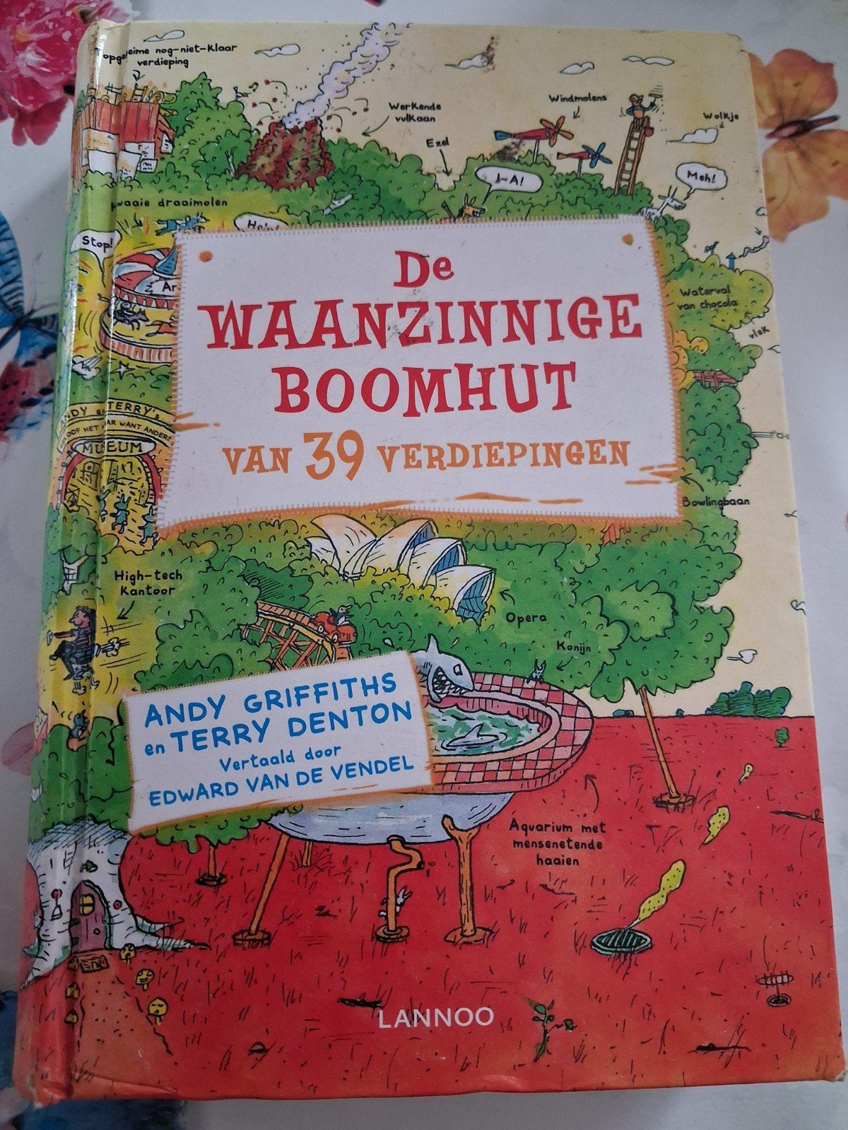 Terry Denton - De waanzinnige boomhut van 39 verdiepingen, Boeken, Ophalen of Verzenden, Terry Denton; Andy Griffiths