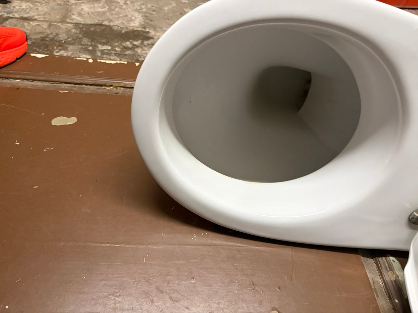 Siège pour wc suspendu avec planche, Enlèvement, Utilisé