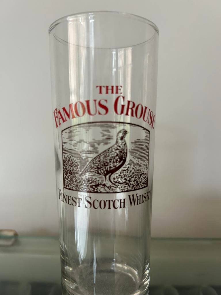 Glas The famous grouse - finest Scotch whisky, Verzamelen, Ophalen, Zo goed als nieuw