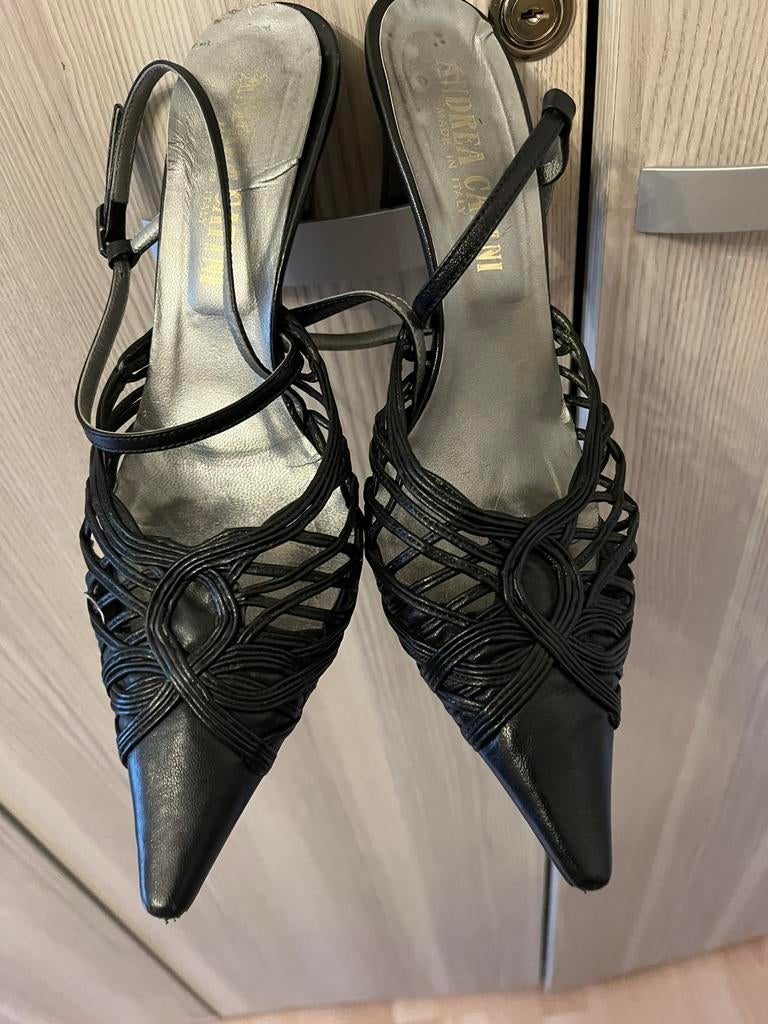 Kwaliteitsvolle lederen schoenen Andrea Catini, Kleding | Dames, Ophalen of Verzenden, Zo goed als nieuw