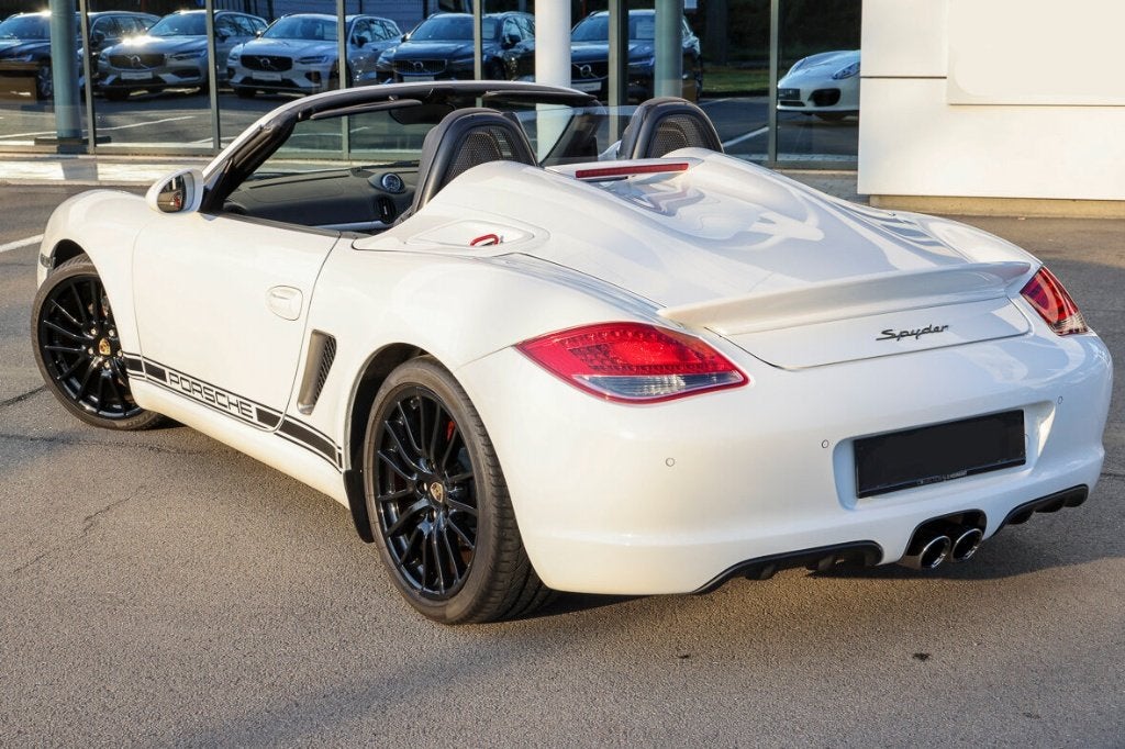 Porsche Boxter Spyder, Auto's, Automaat, Euro 5, Achterwielaandrijving, Zwart
