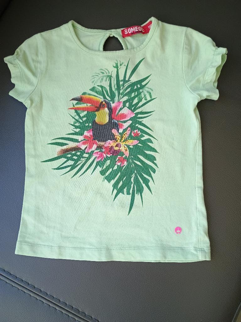 T-shirt Someone maat 110, Kinderen en Baby's, Kinderkleding | Maat 110, Zo goed als nieuw, Meisje, Shirt of Longsleeve, Ophalen