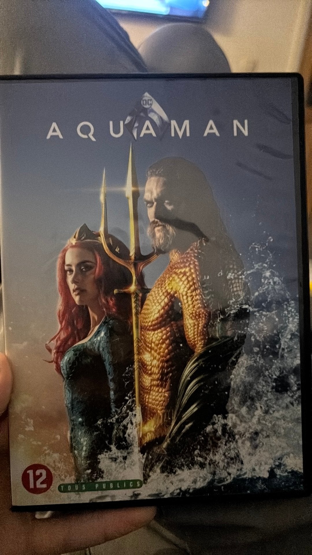 Dvd film aquaman, Ophalen of Verzenden, Zo goed als nieuw