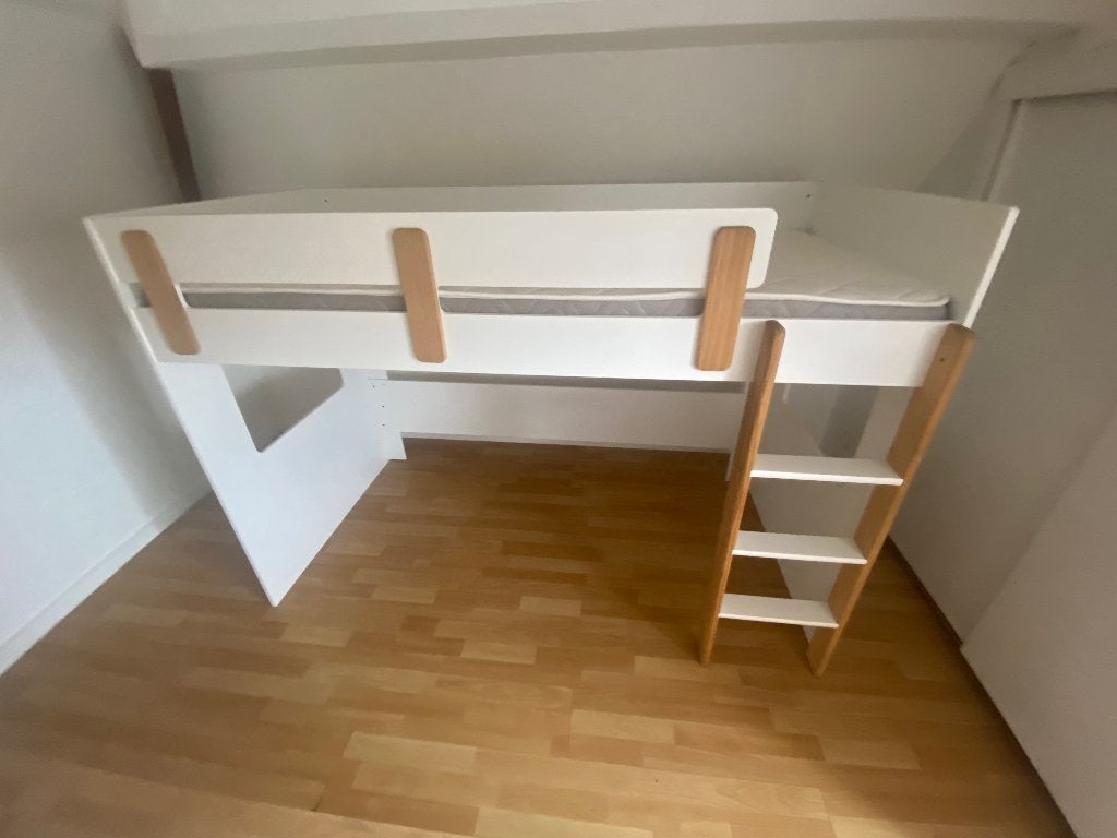Stapelbed hoogslaper / lit mezzanine, Enlèvement, Utilisé, Lits superposés