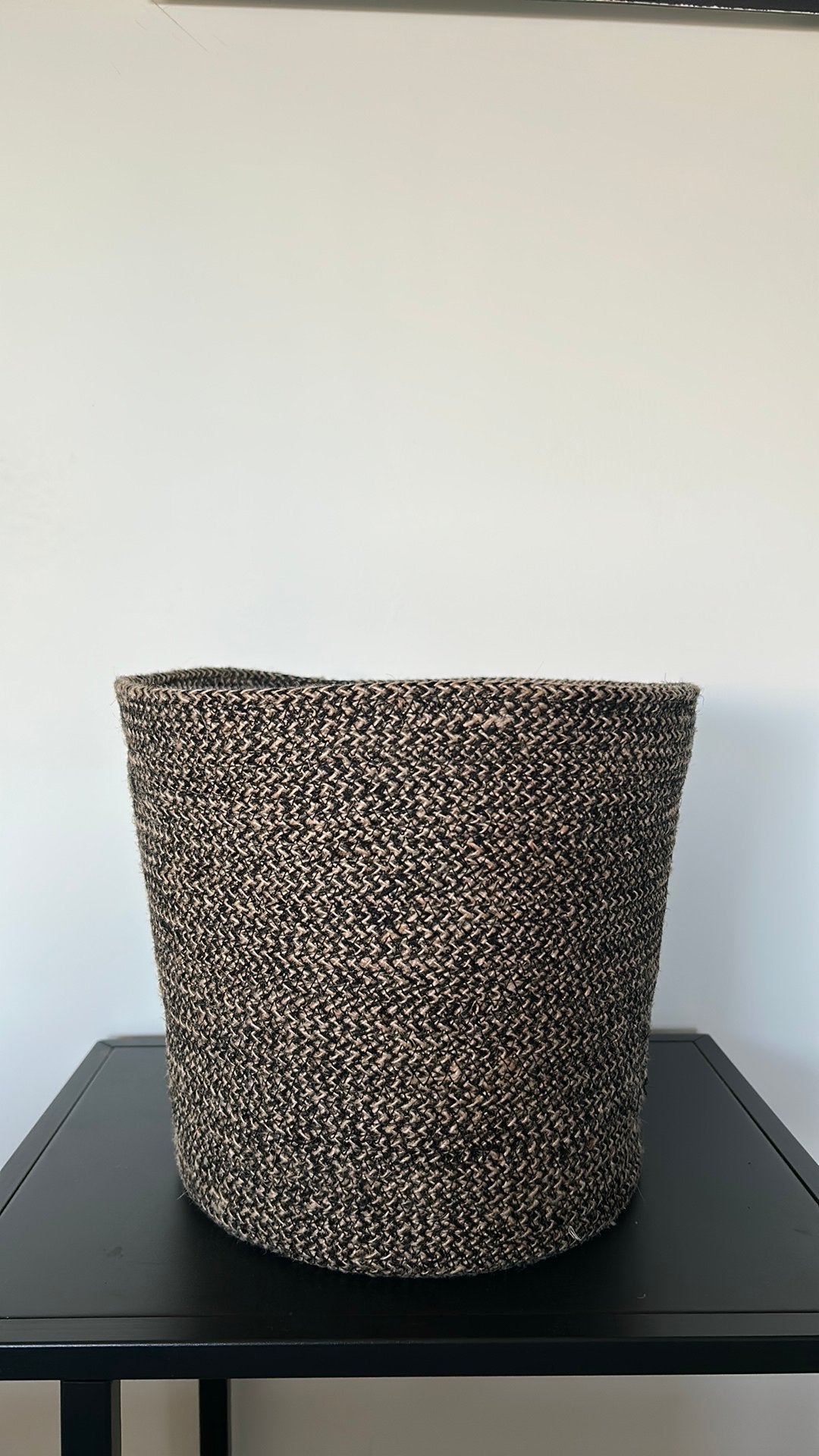 Mand Selin d30h26cm, Tuin en Terras, Overige materialen, Minder dan 60 cm, Rond, Nieuw