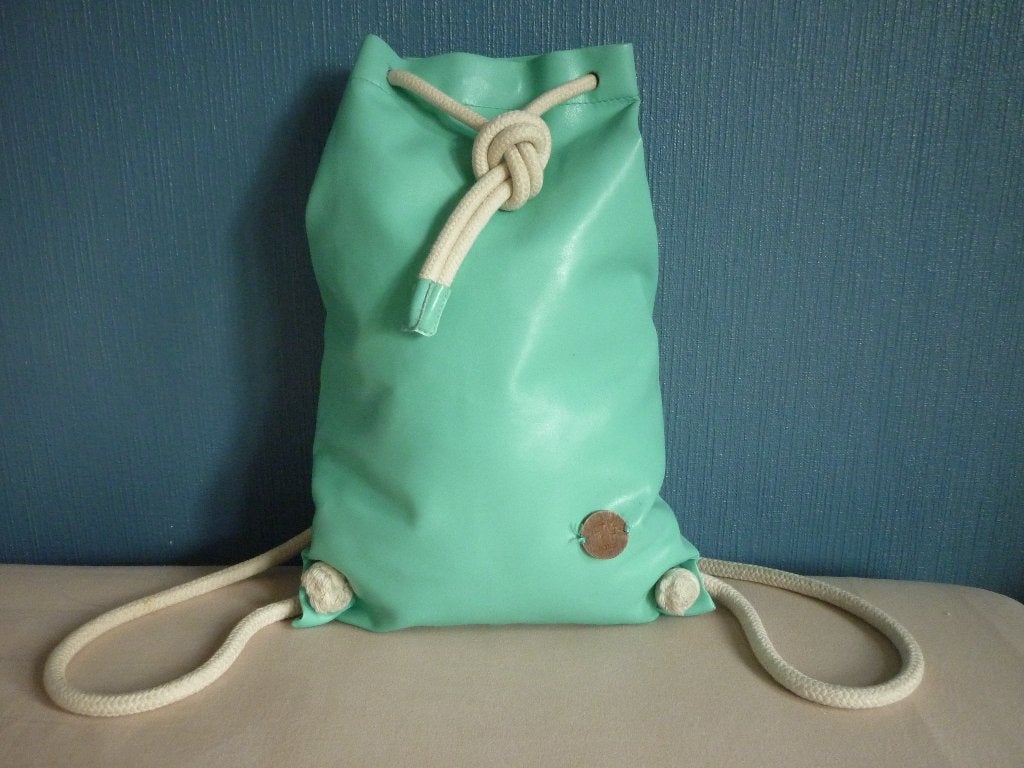 Lederen Rugtas IF Bags voor Meisjes, Overige merken, 25 tot 40 cm, Ophalen of Verzenden, Zo goed als nieuw