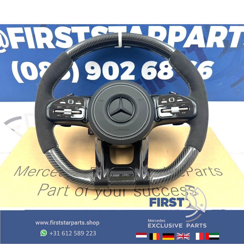 AMG CARBON STUUR A35 A45 CLA45 C63 E63 GLC63 GLE63 GT63 G63, Autos : Pièces & Accessoires, Commande, Utilisé, -, -, Enlèvement ou Envoi