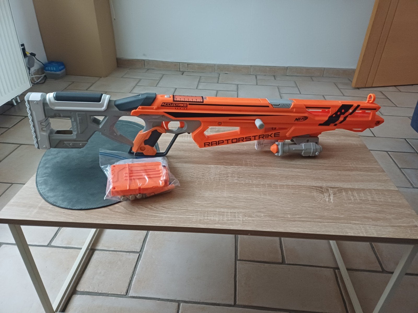 nerf scherpschutters geweer, Ophalen, Zo goed als nieuw