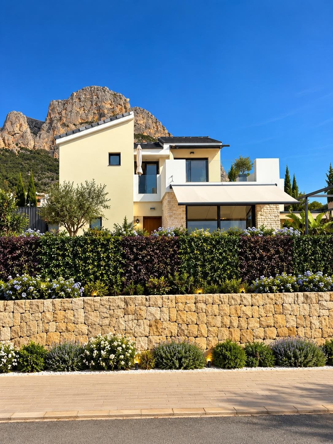 Belle maison individuelle à Polop /Nucia, Espagne, Trois personnes ou plus
