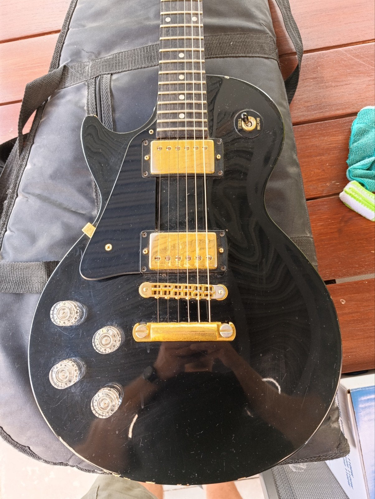 Gibson Les Paul Studio gaucher 1998, Muziek en Instrumenten, Ophalen, Gibson