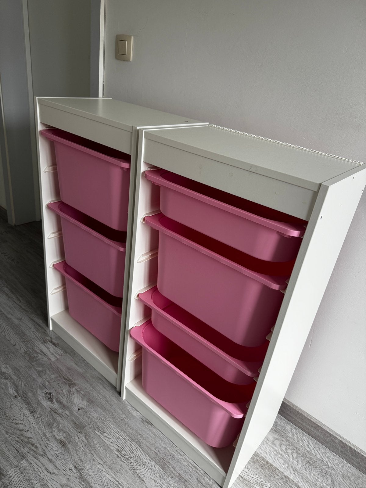 TROFAST IKEA opbergcombinatie met bakken, Enlèvement, Comme neuf