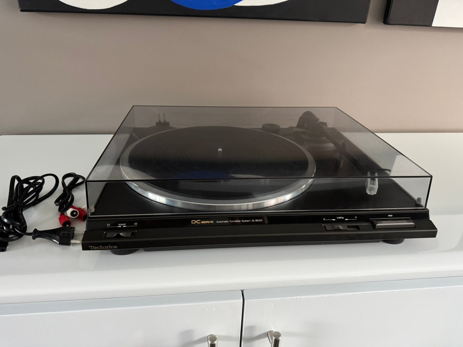 TECHNICS SL-BD20 Platenspeler., Audio, Tv en Foto, Ophalen, Zo goed als nieuw, Platenspeler, Technics