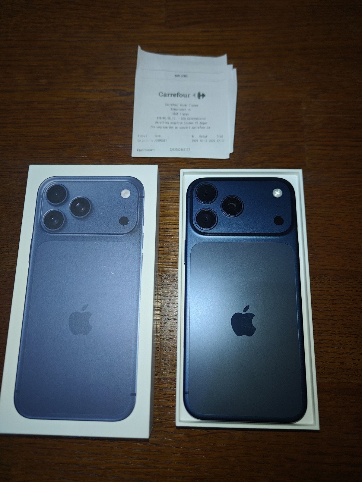 Iphone 17 Pro Max 256gb Blue Nieuwstaat Garantie, Enlèvement, IPhone 17