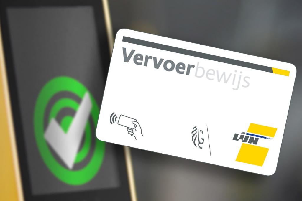 10 rittenkaart De Lijn, Ophalen, Nieuw