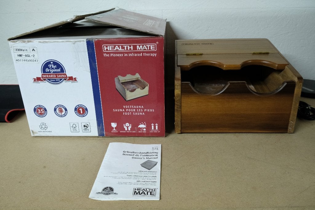 sauna health mate foot sauna like new, Sports & Fitness, Enlèvement ou Envoi, Utilisé, Finlandais ou Traditionnel, Sauna complet