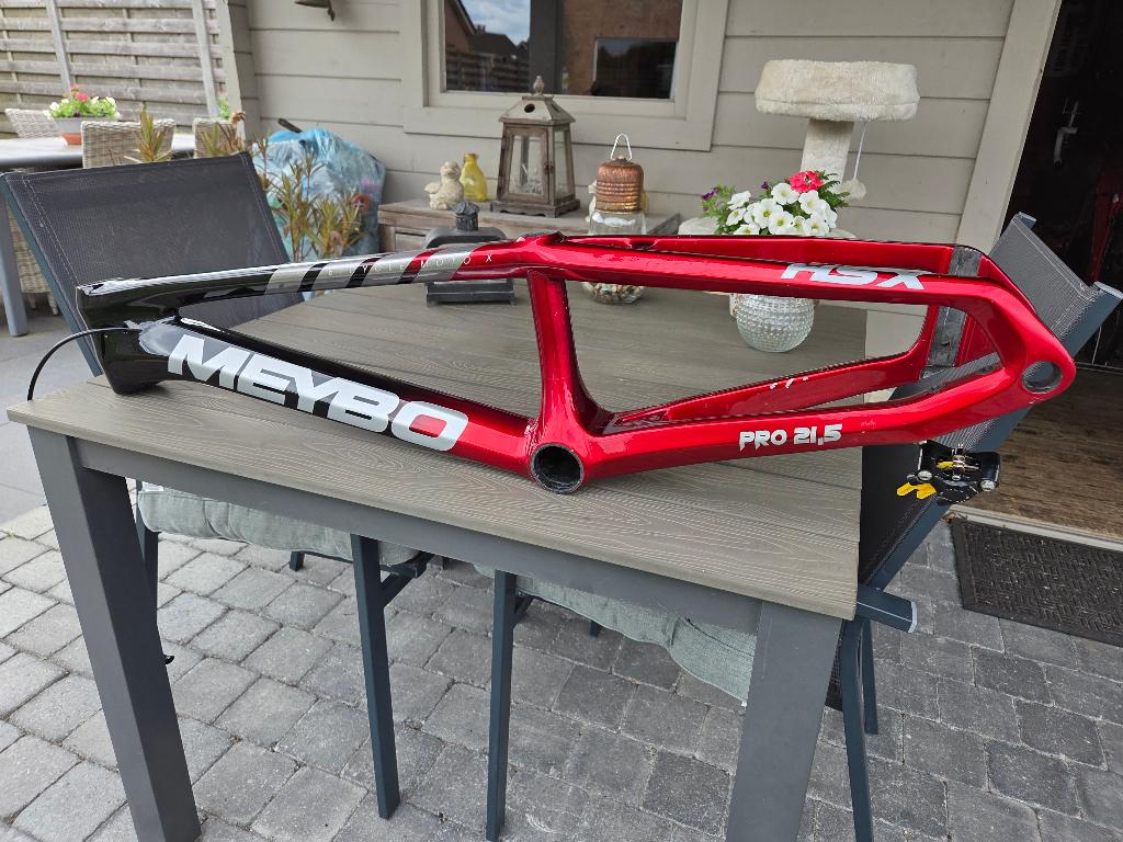 MEYBO BMX CARBON FRAME 21.5, Fietsen en Brommers, Ophalen, Zo goed als nieuw, 20 tot 24 inch, Meybo
