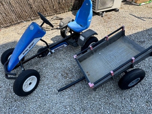 Berg gocart XL + kar, Enlèvement, Utilisé, Berg, Avec chariot ou remorque