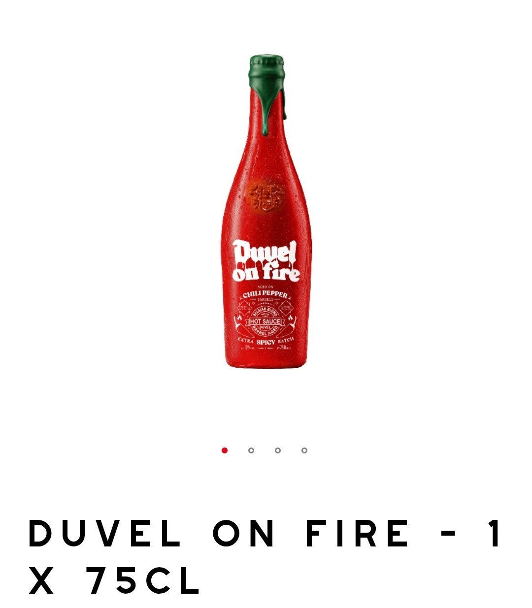 Duvel on Fire gezocht, Verzamelen, Biermerken, Duvel, Ophalen of Verzenden