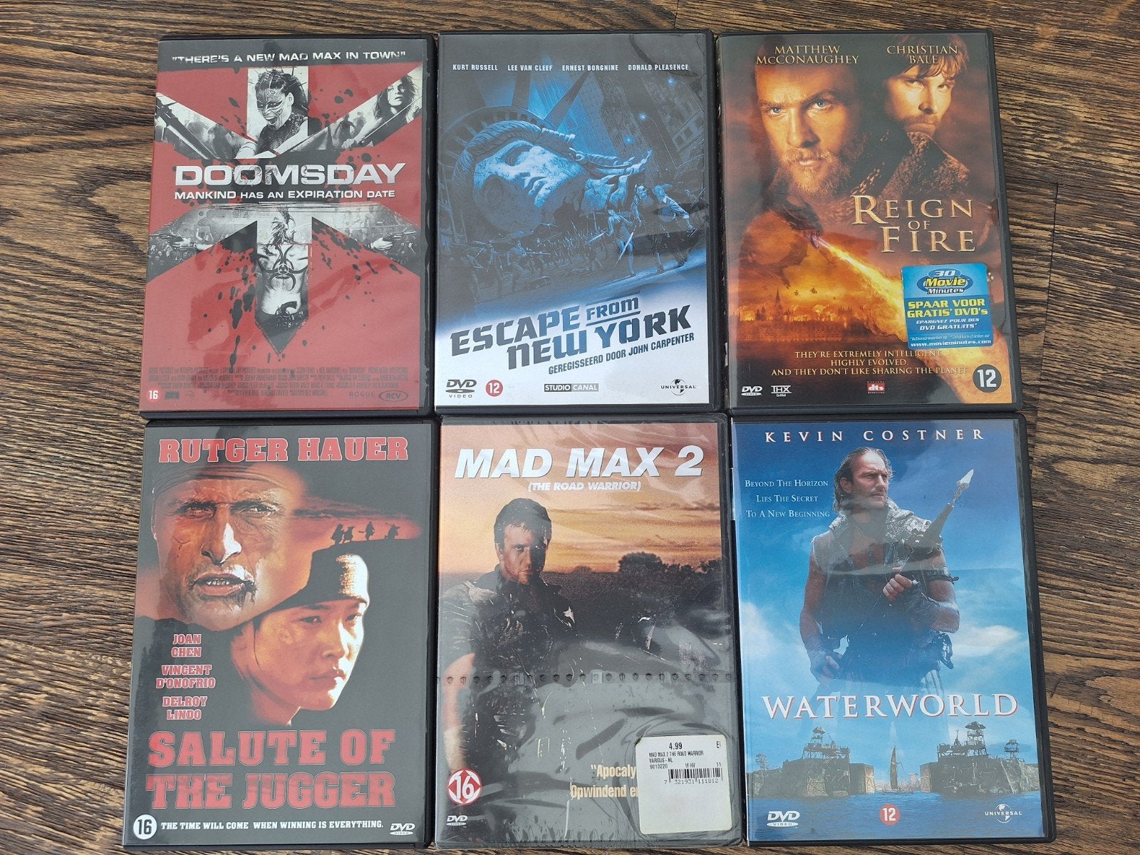 Post-apocalyptisch DVD pakket - 4 films, CD & DVD, DVD | Autres DVD, Enlèvement ou Envoi