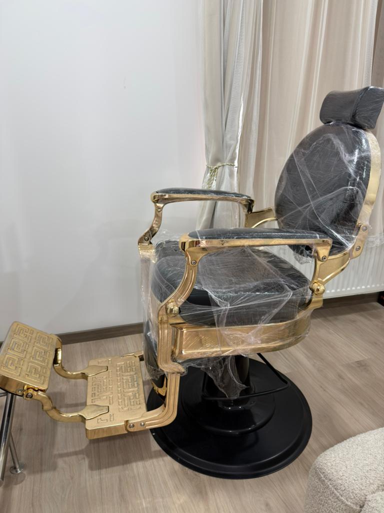 Fauteuil de barbier de luxe comme neuf, Articles professionnels, Articles professionnels Autre, Enlèvement
