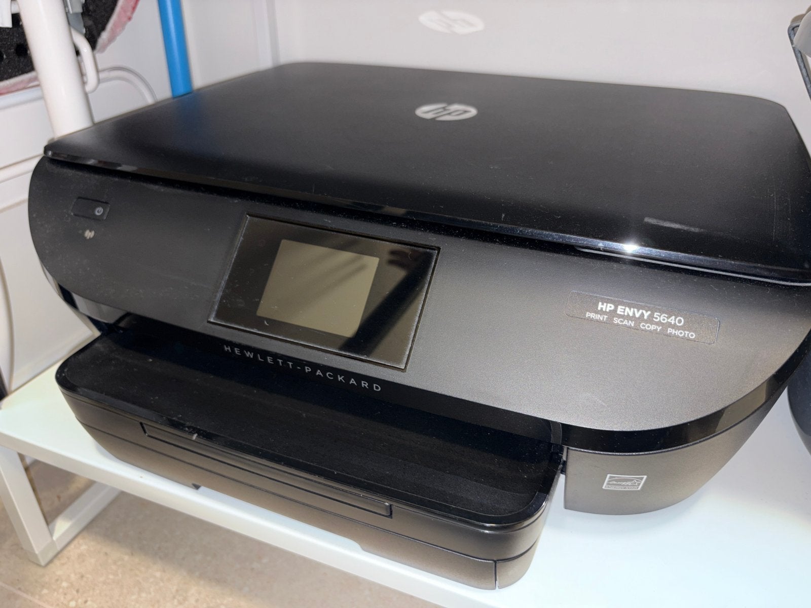 Hp printer zelden gebruikt met patronen, Computers en Software, Printers, Ophalen, Zo goed als nieuw, Printer