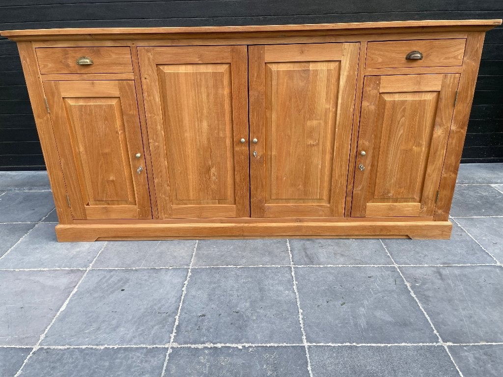 Teak dressoir groot, Huis en Inrichting, Kasten | Dressoirs, Ophalen