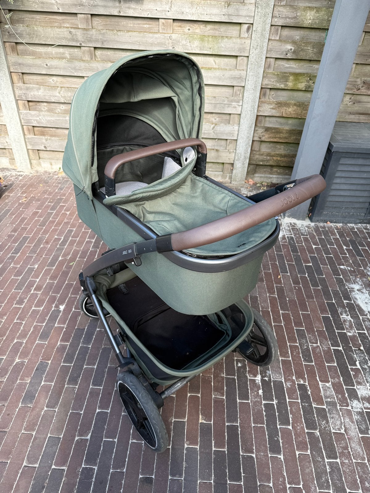 Joolz Geo³ / Geo 3 urban green met accessoires, Kinderen en Baby's, Ophalen, Gebruikt, Overige merken, Voetenzak