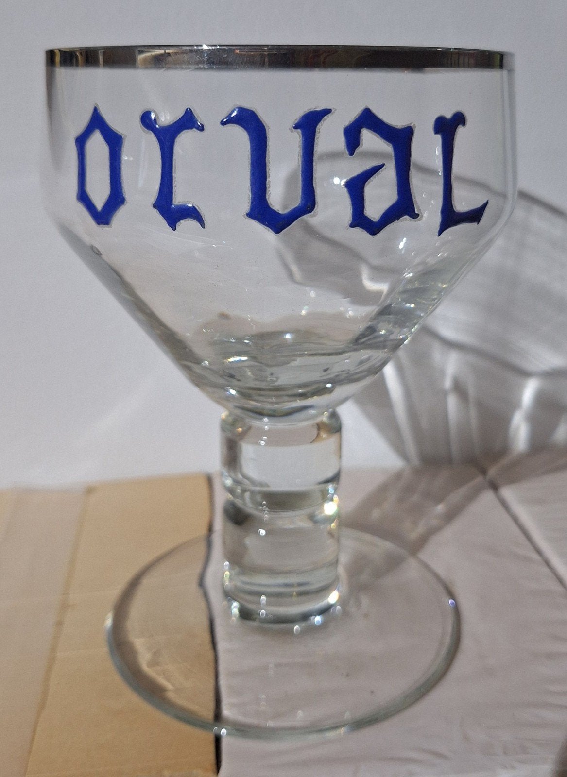 GOTISCH geëmailleerd Orval-glas. Groot been., Verzamelen, Ophalen of Verzenden