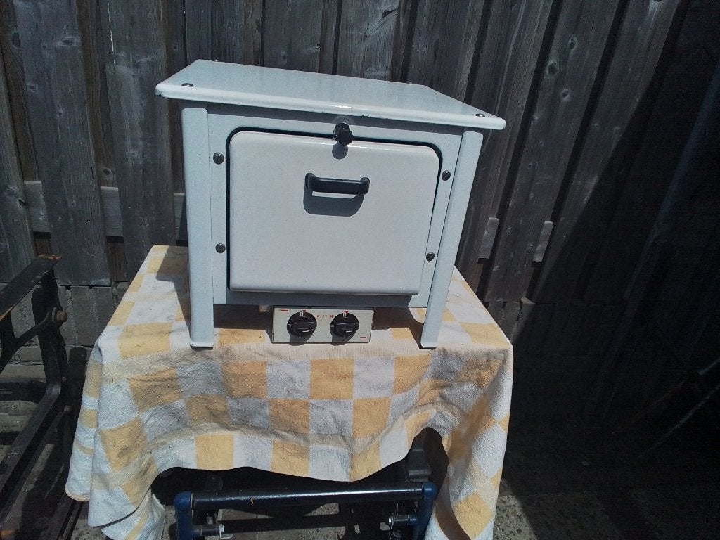 Antiek  elektrisch oventje inventum, Ophalen, Stoom, Inventum