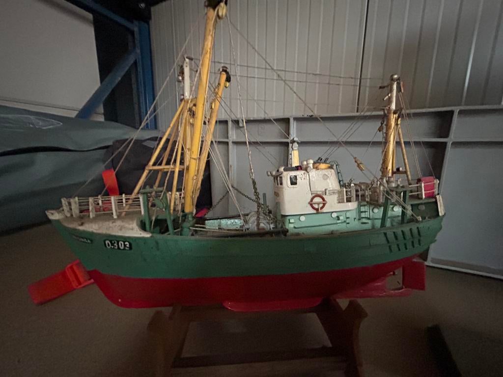 Model bouw Naam op romp: GIRL-LINDA 0.303 Oostende, Ophalen, Gebruikt