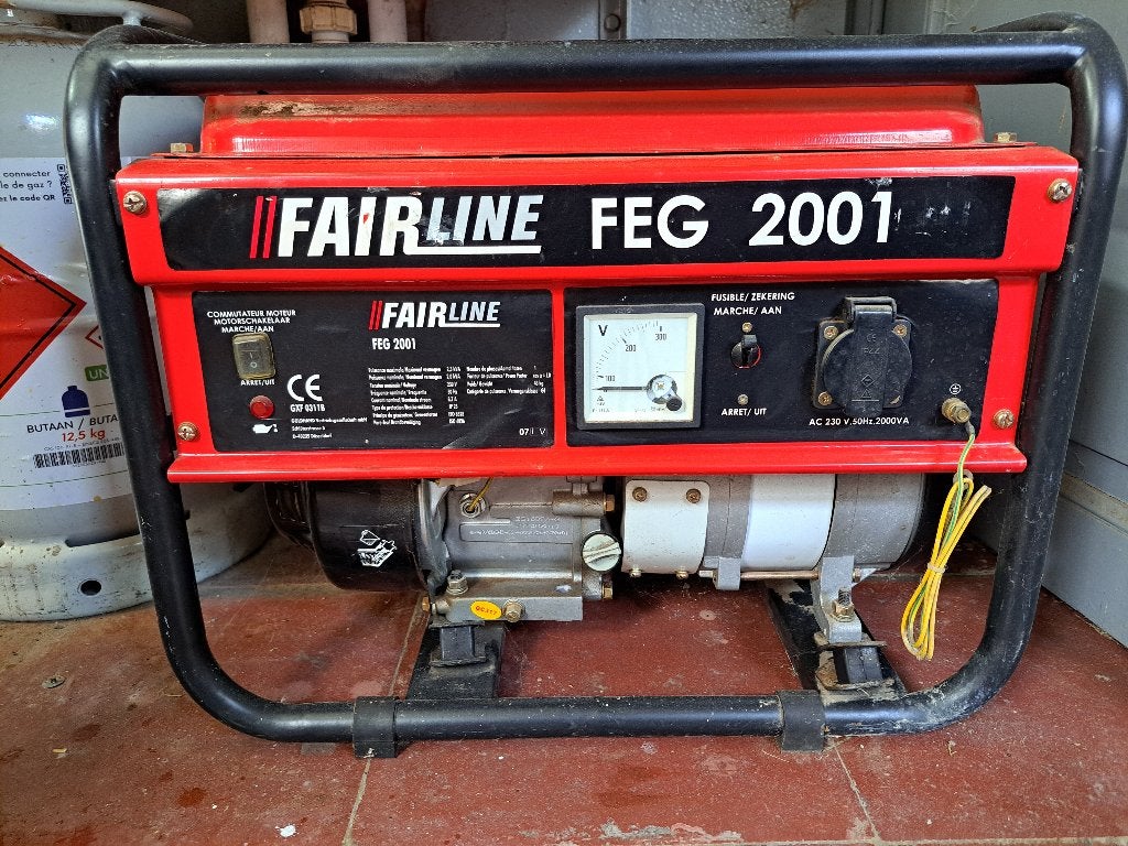 Groupe électrogène, Enlèvement, Comme neuf, Moins de 5 kVA, Essence