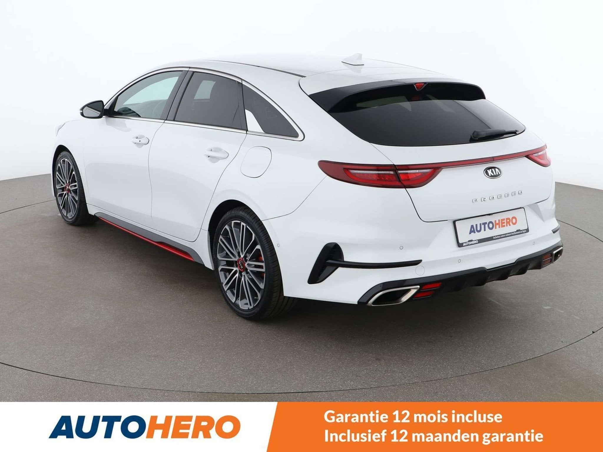 Kia ProCeed / pro_cee'd 1.6 TGDI GT (bj 2019, automaat), Auto's, Gebruikt, Alcantara, Wit, https://public.car-pass.be/vhr/2ea66d6d-88f3-4abf-af99-f1a2db575c86