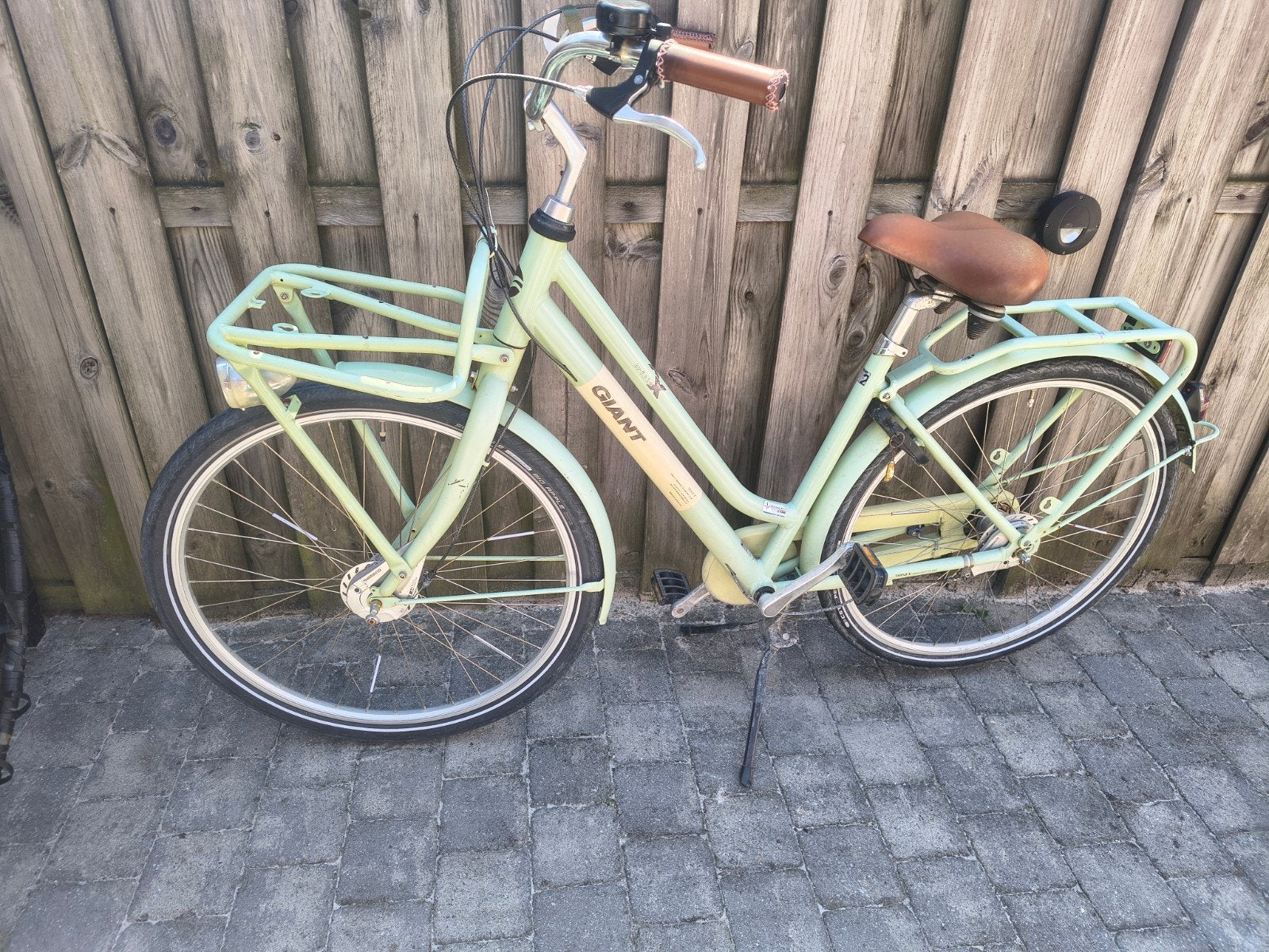 Giant Triple X Transport damesfiets, Fietsen en Brommers, Ophalen, Gebruikt, 47 tot 50 cm, Versnellingen