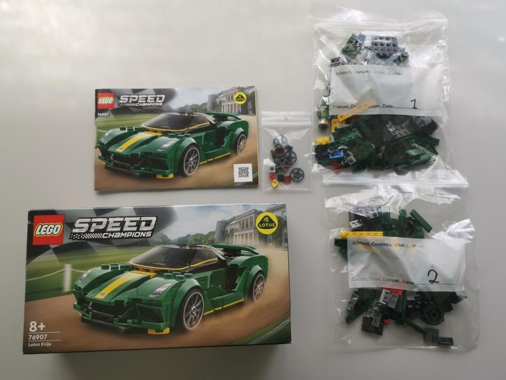 Lego Speed Champions Lotus Evija ; 76907, Enlèvement ou Envoi, Complet, Lego, Speed Champions