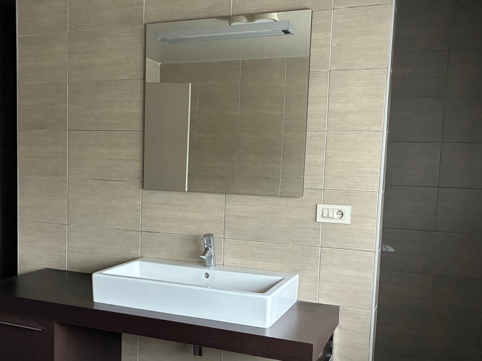 Opbauw lavabo + kraan en afvoersysteem, Ophalen, Zo goed als nieuw, 50 tot 100 cm, Wasbak of Wastafel