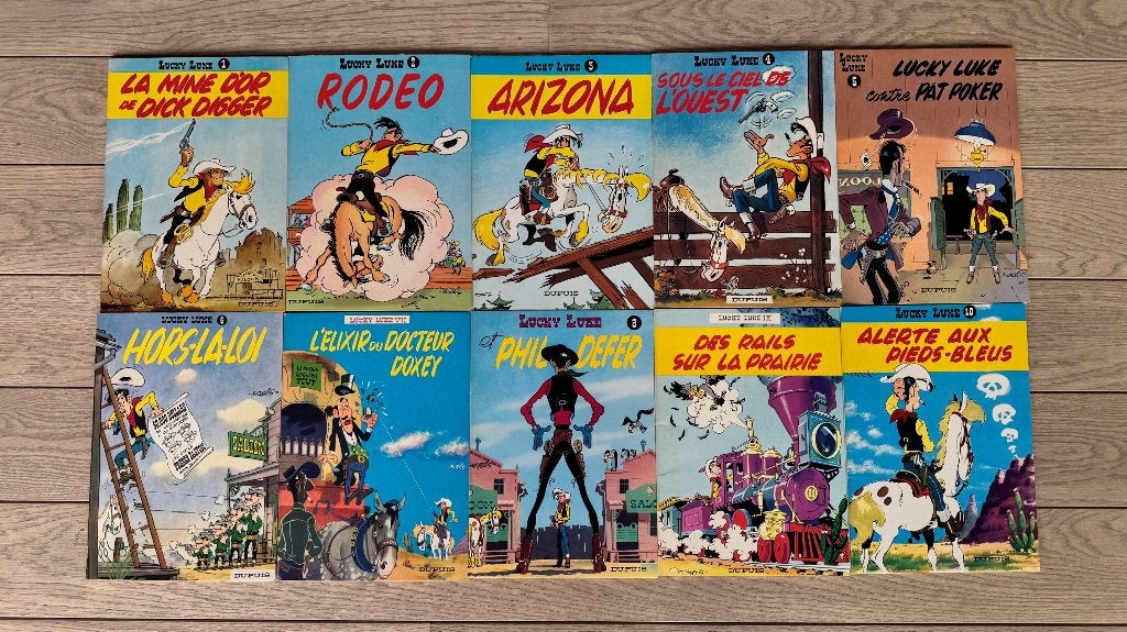 LUCKY LUKE – 1 à 10 - excellents états, Enlèvement ou Envoi, Neuf