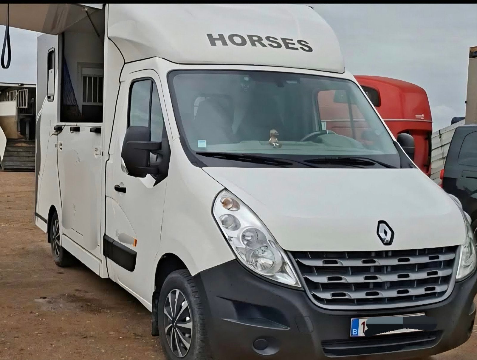 Renault Master paardencamionette, Dieren en Toebehoren, Ophalen, Zo goed als nieuw, Overige materialen, Overige typen