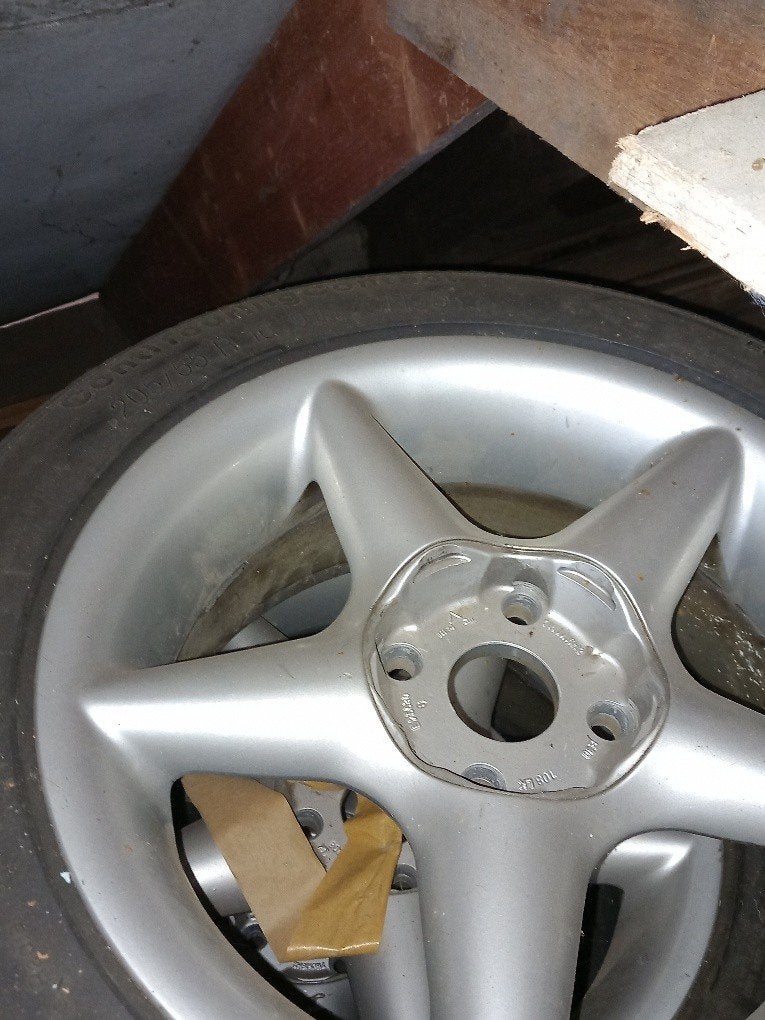 Alu velgen + banden audi, Ophalen, Gebruikt, 16 inch, Banden en Velgen