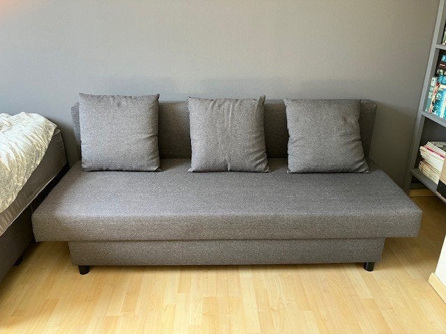 Slaapbank voor 2 personen, Ophalen, Gebruikt, Tweepersoons, 190 cm of minder