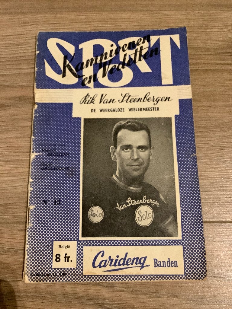 Sportkampioenen en vedetten - Rik Van Steenbergen ( 1961 ), Boeken, Ophalen of Verzenden, Gelezen, Lopen en Fietsen