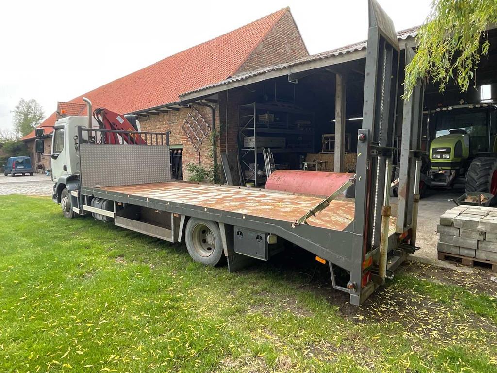 2008 DAF LF55 Vrachtwagen met kraanarm, Overige brandstoffen, Bedrijf, DAF, Euro 4