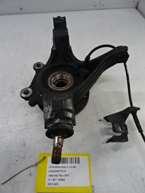 MOYEU DE ROUE AVANT DROIT Citroën Berlingo, Citroën, Mevr. I. Hauben, Utilisé, Rue de l'Espoir 34 34
4030  GRIVEGNÉE, BE