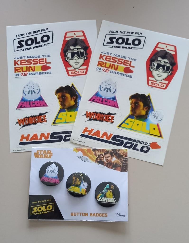 Star Wars-stickers en badges, Ophalen of Verzenden, Nieuw